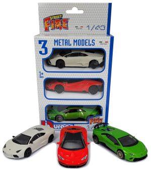 Lamborghini 3 CAR SET - 1:43