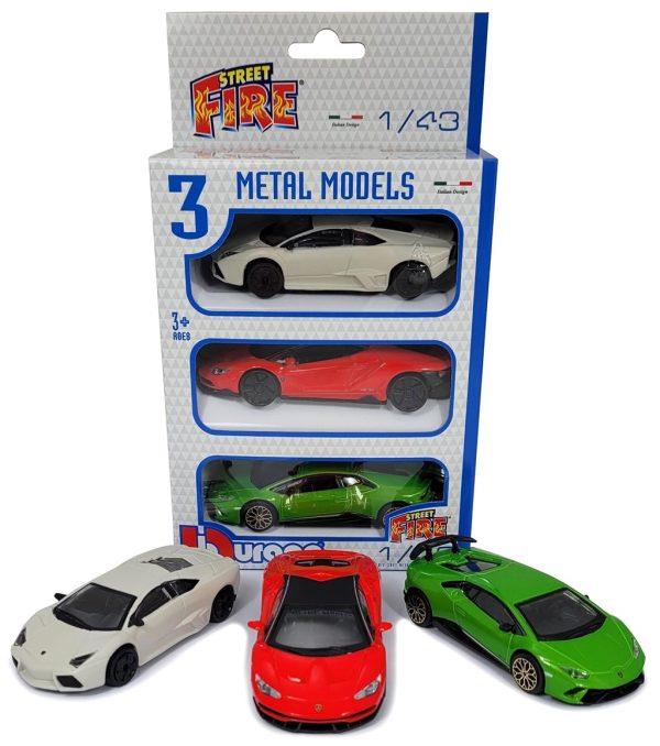 Lamborghini 3 CAR SET - 1:43