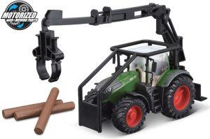 Fendt 1050 VARIO FORESTRY TRACTOR + CARREGADOR DE MADEIRA - Escala 10 CM