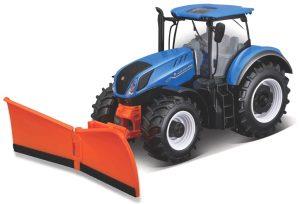 NEW HOLLAND T7.315 + PÁ DE NEVE - 1:32