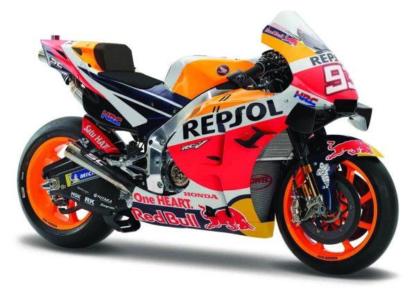 REPSOL Honda RC213V #93 MARC MARQUEZ 2021 - Escala 1:18