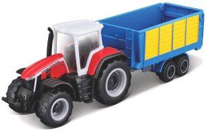 Massey Ferguson 8S.265 TRACTOR COM VAGÃO CARREGADOR (7