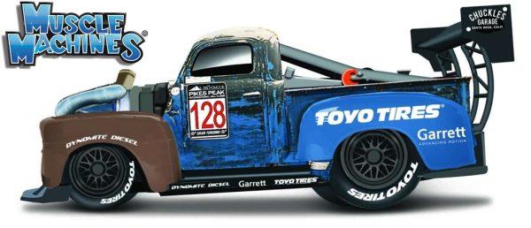 Ford F1 PICK UP 1949 - CHUCKLES GARAGE OLD SMOKEY #128 "MUSCLE MACHINES" - Escala 1:64