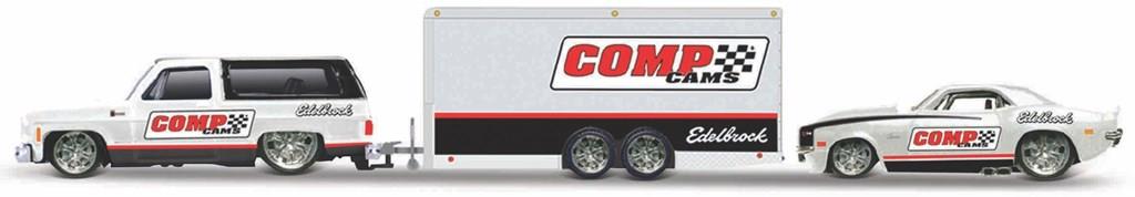 Chevrolet K5 BLAZER - CARRO TRAILER - Chevrolet Camaro Z/28 - SET - Escala 1:64