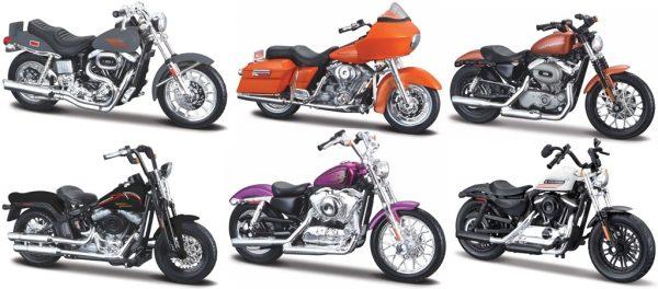 Harley-davidson SET 12 st. NO:38A - Escala 1:18