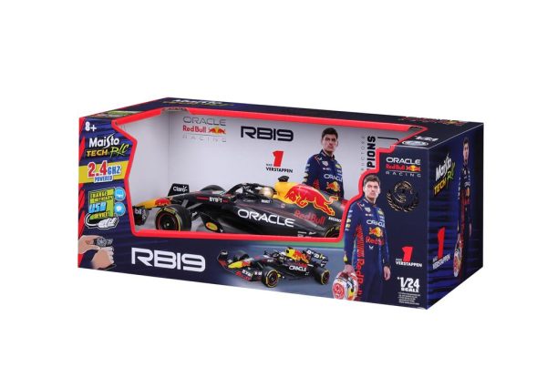 Red Bull RB19 #1 MAX VERSTAPPEN 2023 2.4 GHz (veículo recarregável por USB) - Escala 1:24 - Image 7