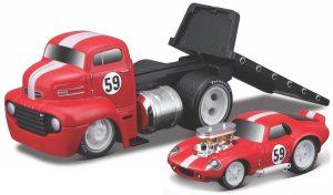 Ford COE 1950 Shelby Cobra 1965 - Escala 1:64