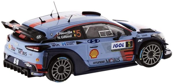 Hyundai i20 COUPE WRC #5 NEUVILLE/GILSOUL WINNER TOUR DE CORSE 2017 Escala 1:43 - Image 2