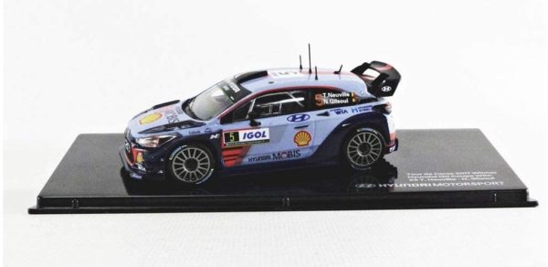 Hyundai i20 COUPE WRC #5 NEUVILLE/GILSOUL WINNER TOUR DE CORSE 2017 Escala 1:43 - Image 3