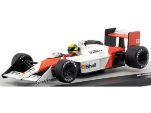 Mclaren HONDA MP4/4 #12 AYRTON SENNA P1 SAN MARINO GP 1988 Escala - 1:43