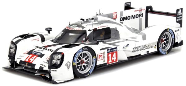 Porsche 919 HYBRID #14 DUMAS/JANI/LIEB 24H LE MANS 2014 Escala - 1:18
