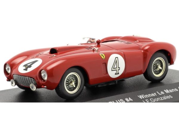 FERRARI 375 PLUS #4 TRINTIGNANT/GONZALES WINNER 24H LE MANS 1954 Escala - 1:43