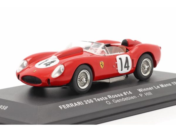 Ferrari 250 TR #14 GENDEBIEN/HILL WINNER 24H LE MANS 1958 Escala - 1:43