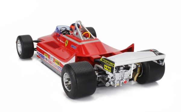 FERRARI F1 312T4 #12 WINNER SOUTH AFRICA GP KYALAMI (WITH PILOT) 1979 GILLES VILLENEUVE - Escala 1:18 - Image 2