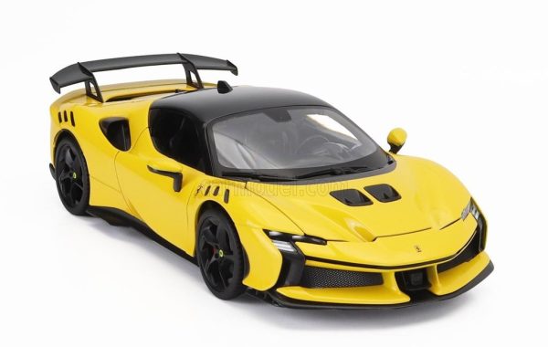 FERRARI SF90XX STRADALE 2024 GIALLO MODENA - Escala 1:18