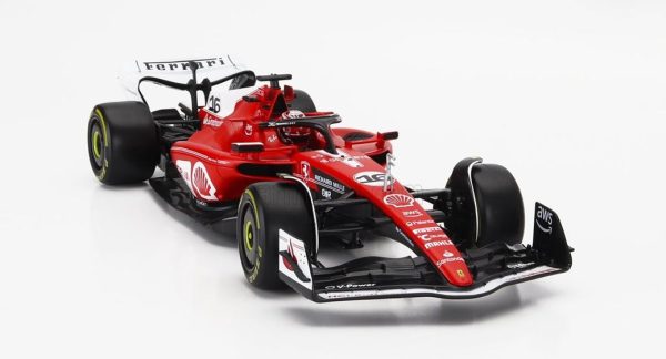 FERRARI F1 SF-23 #16 2nd LAS VEGAS USA GP 2023 CHARLES LECLERC - Escala 1:18
