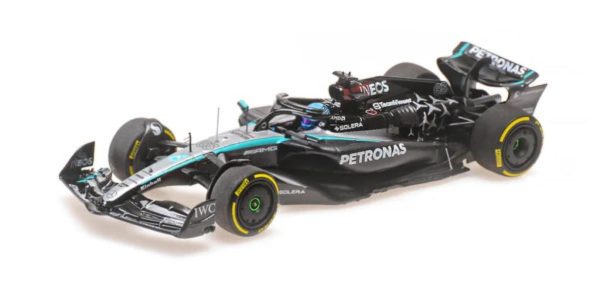 Mercedes Benz AMG W15 #63 GEORGE RUSSELL 2024 With Helmet Escala - 1:43