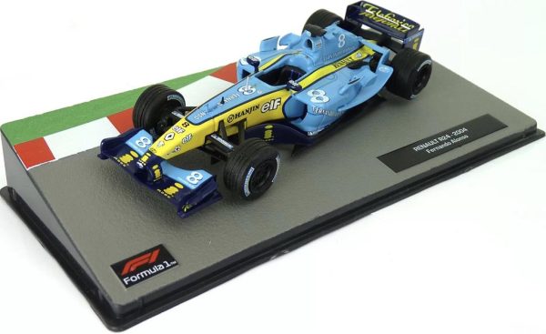 Renault R24 #8 FERNANDO ALONSO 2004 - Escala 1:43