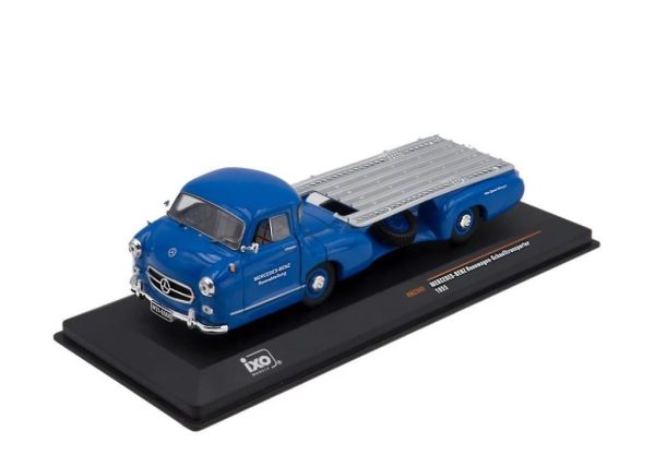Mercedes Benz RENNTRANSPORTER 'DAS BLAUE WUNDER' 1955 Escala - 1:43
