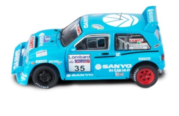 MG METRO 6R4 #35 RUTHERFORD/HARRIS RAC RALLY 1986 Escala - 1:43 - Image 2