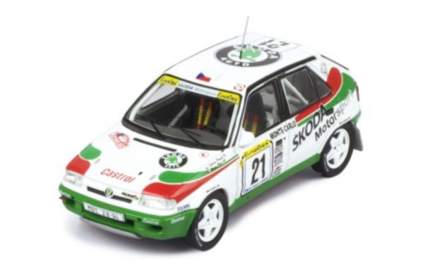 Skoda FELICIA KIT CAR #21 SIBERA/GROSS RALLY MONTE CARLO 1997 Escala - 1:43
