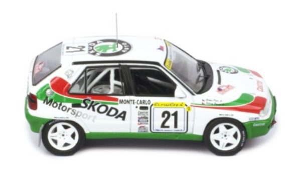 Skoda FELICIA KIT CAR #21 SIBERA/GROSS RALLY MONTE CARLO 1997 Escala - 1:43 - Image 4