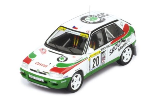 Skoda FELICIA KIT CAR #20 TRINER/GAL RALLY MONTE CARLO 1997 Escala - 1:43