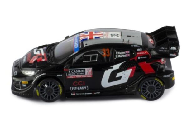 Toyota GR YARIS RALLY1 HYBRID #33 EVANS/MARTIN RALLY SWEDEN 2024 Escala - 1:18 - Image 7