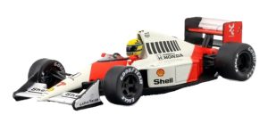 Mclaren HONDA MP4/5B #27 AYRTON SENNA GREAT BRITAIN GP 1990 Escala - 1:43