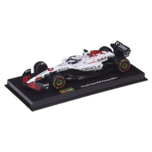 Red Bull RB21 #1 MAX VERSTAPPEN WINNER JAPAN GP 2025 - SPECIAL WHITE LIVERY - HARD CASE + HELMET Escala - 1:43