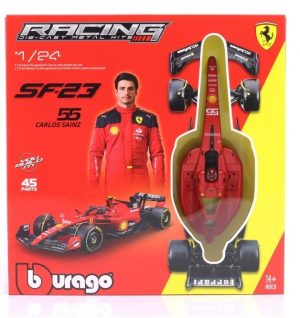 Ferrari SF23 #55 CARLOS SAINZ 2023 - WITH HELMET - KIT Escala - 1:24